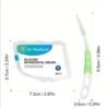 6.5 cm Interdental Brush Handle Dr. FreshOra interdental brush 6.5 cm handle size