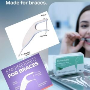 Orthodontic/braces floss